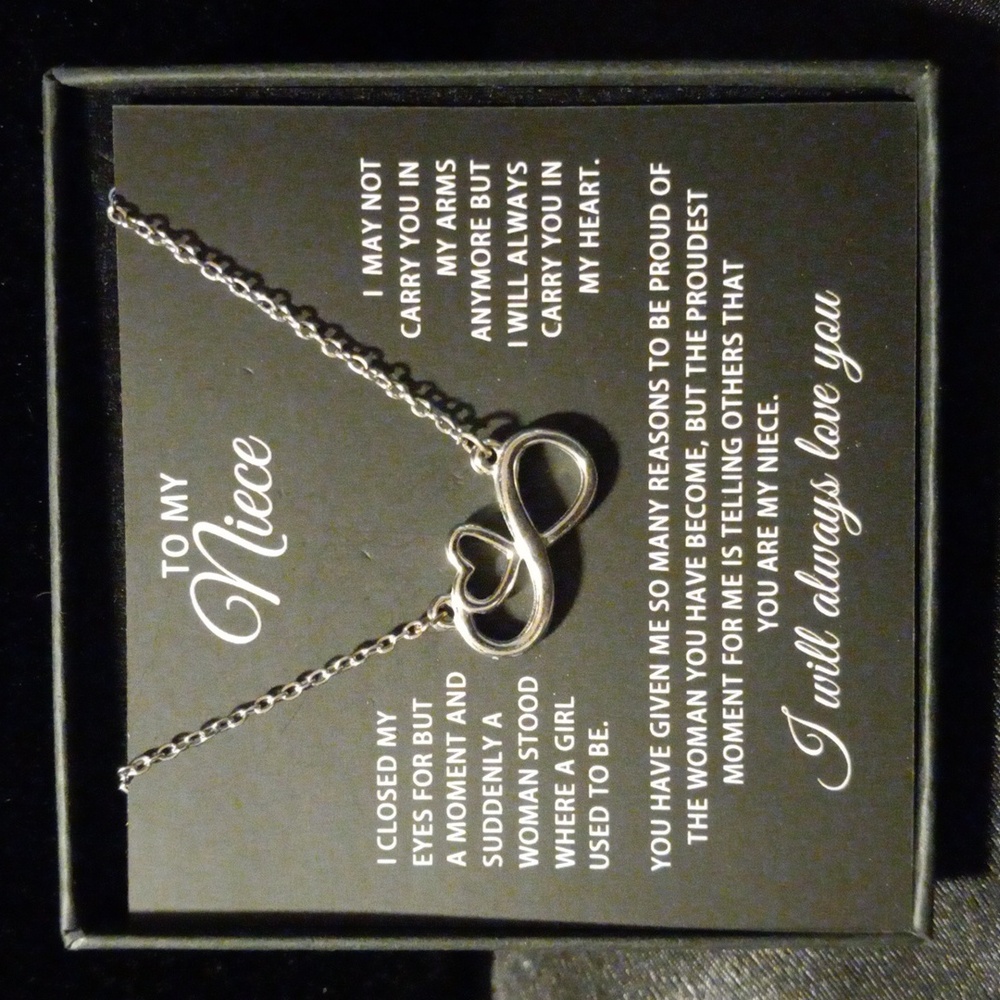 To my Niece necklace